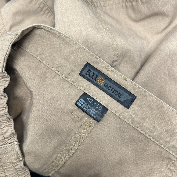 5.11 Tactical Stryke Pants Operator Uniform Cargo Pant Khaki Tan Men's 40 x 30" - Picture 7 of 8